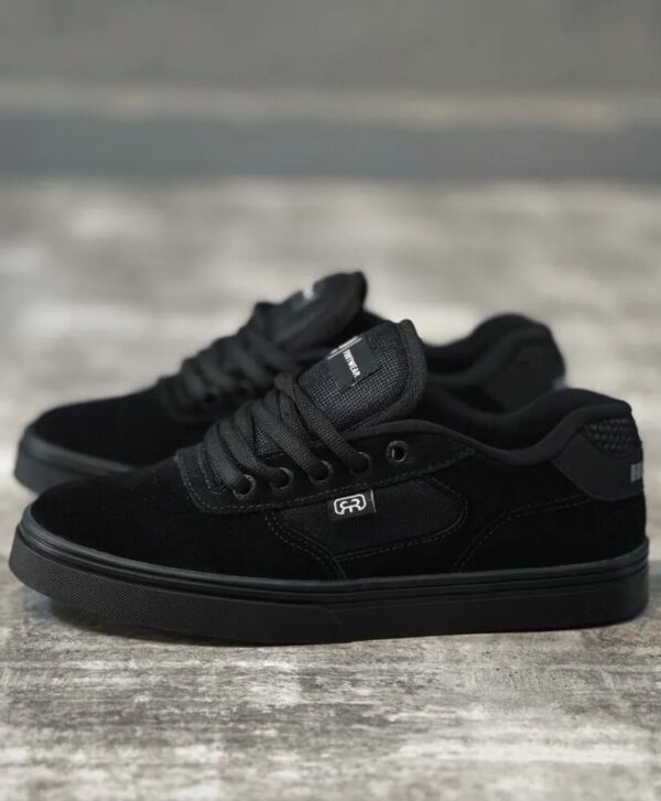 TENIS HOCKS FLAT LIT PRETO REFLETIVEL