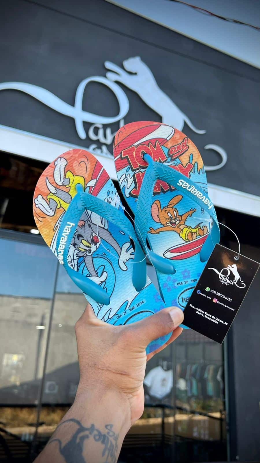 WhatsApp Image 2025-08-05 at 15.44.16 (1) HAVAIANAS 25/26 TOM E JERRY - Imagem 1