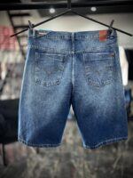 BERMUDA 50 JEANS GANGSTER AZUL ESCURO RASGADA - Imagem 2