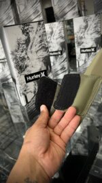 SLIDE HURLEY ICONIC VELCRO MILITAR 41/42 - Imagem 6