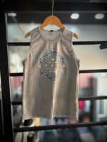 CAMISETA TAM 10 K-TRON CAVADA CINZA CLARO 2