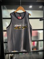 CAMISETA TAM 14 K-TRON CAVADA CINZA CHUMBO