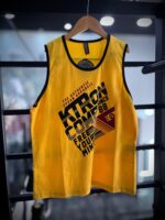 CAMISETA TAM 16 K-TRON CAVADA AMARELA