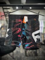 BERMUDA 40 ELASTANO FATAL PRETO/AZUL/VERMELHO