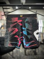 BERMUDA 40 ELASTANO FATAL PRETO/AZUL/VERMELHO - Imagem 2