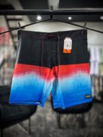 BERMUDA 42 ELASTANO FATAL LISA PRETA VERMELHA E AZUL