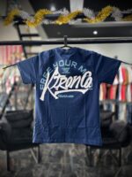 CAMISETA P K-TRON AZUL MARINHO AZUL LETREIRO BRANCO