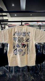 CAMISETA CHRONIC OVERSIZED BEGE OFF (P) 5927