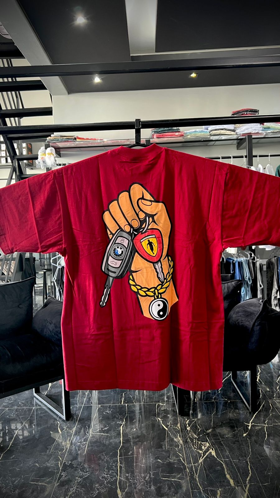 WhatsApp Image 2026-01-30 at 18.19.26 (2) CAMISETA CHRONIC VERMELHO (G) 5976 - Imagem 1