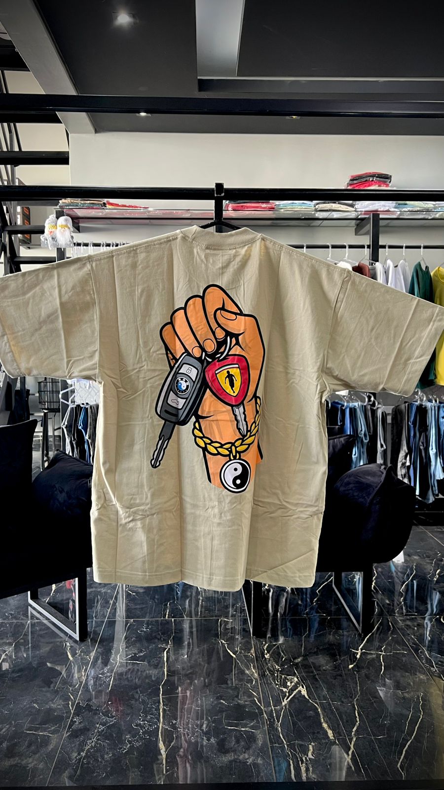 WhatsApp Image 2026-01-30 at 18.19.55 (3) CAMISETA CHRONIC CAQUI (P) 5994 - Imagem 1