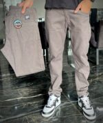 CALCA SARJA K-TRON CINZA ESCURO (38)