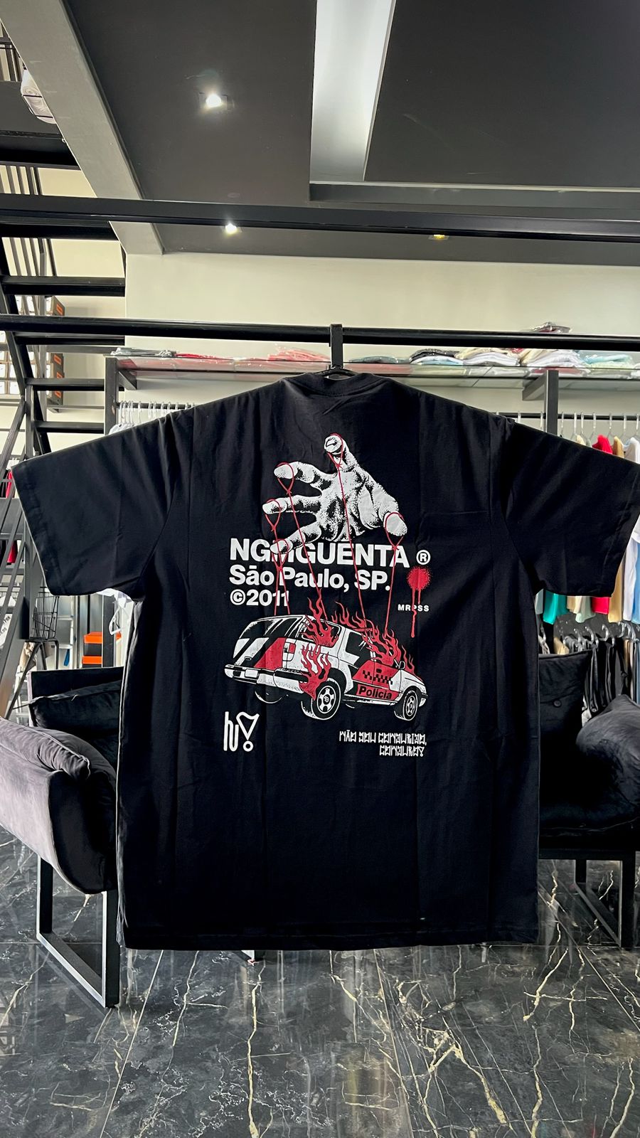 WhatsApp Image 2026-02-25 at 09.49.24 (2) CAMISETAS CHRONIC PRETA (G2) 6368 - Imagem 1