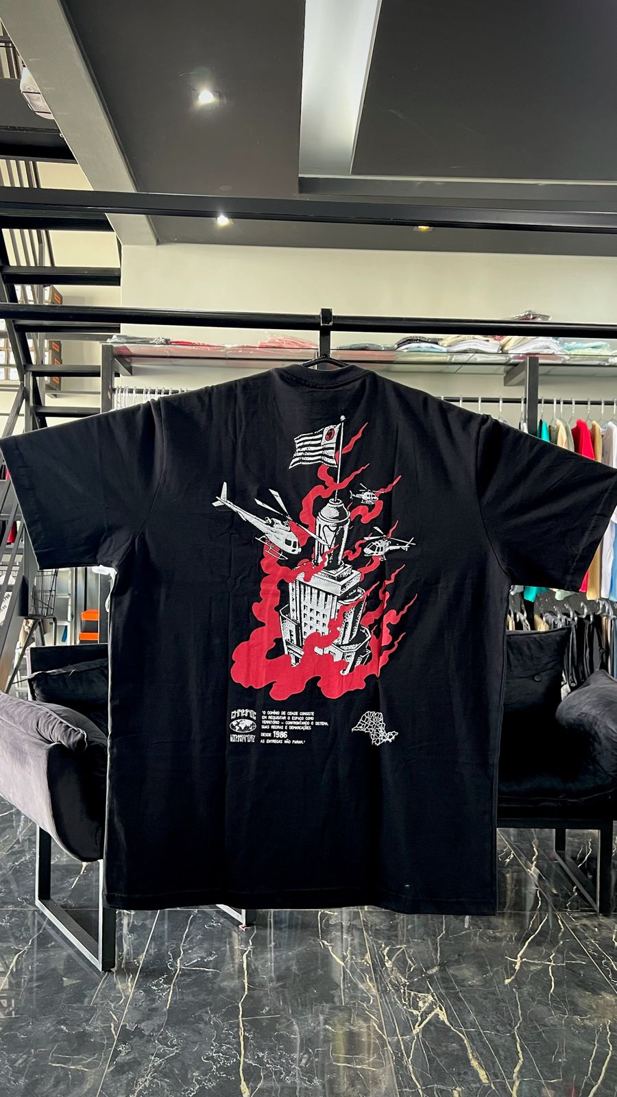 WhatsApp Image 2026-02-25 at 09.49.26 CAMISETAS CHRONIC PRETA (G2) 6366 - Imagem 1