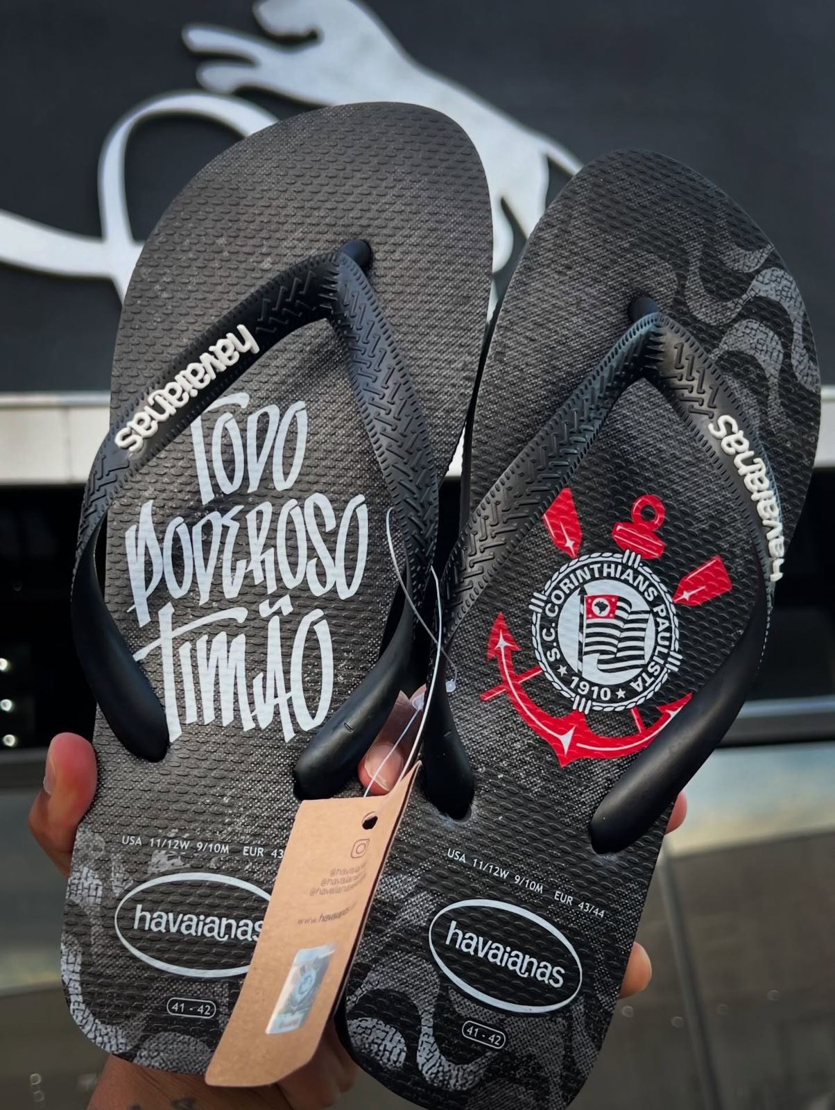 WhatsApp Image 2026-02-25 at 16.23.27 (3) HAVAIANAS 41/42 CORINTHINAS - Imagem 1